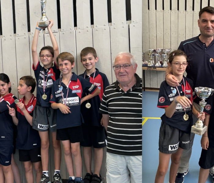 Le SUSTT termine 1er au Championnat Jeune Bravo les champions !!!